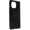 Geschikt voor Xiaomi Mi 11 Shockproof Case met Metalen riemclip zwart