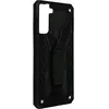 Avizar Coque pour Samsung Galaxy S21 Plus Bi-matière Antichoc Béquille Support Vidéo Noir