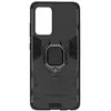 Geschikt voor Samsung Galaxy A52/A52s Hybride Sshokbestendige hoes met ringsteun zwart