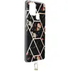 Avizar Coque pour Samsung Galaxy A21s Motif géométrique avec Cordon Am...