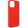 AVIZAR Coque iPhone 13 Pro Max Silicone Finition Soft-touch Semi-rigide Rouge