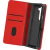 Merkloos / Sans marque Hoes Geschikt voor Samsung Galaxy Z Fold 5 Portemonnee/Videohouder Rood