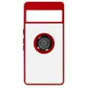 Coque pour Google Pixel 7 Pro Bi-matière Bague Métallique Support Vidé...