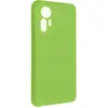 AVIZAR Coque pour Xiaomi 12 Lite Silicone Semi-rigide Soft-touch Fine vert