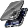 Merkloos / Sans marque Integrale hoes Geschikt voor Apple iPhone 16 Plus Tactiel met verhoogde camerarand, Transparant