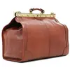 Katana Sac de voyage Doctor Bag en Cuir - Marron