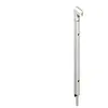 Verrou en applique - LA CROISEE DS - DANAOS - A clé - Noir - Pêne inox...