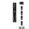 Crémone DUALIS à poignée rotative Noir RAL 9005 - LA CROISEE DS - DS72...