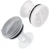 Lot de 2 bouchons filtres de vidange 69x63 mm 484000000966 Whirlpool