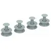 4 Roulettes panier supérieur d'origine (481252888113) Lave-vaisselle b...