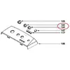 Bouton de commande pour lave linge Vedette 52X2550
