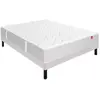 Ensemble Epeda LAILLEURS + Sommier Escale + Pieds 120x200 Ressorts