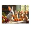 Alipson Puzzle Le Festin des Petits Lapins Puzzle-F-50264