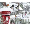 Alipson Puzzle Rouge-Gorge dans la Neige Puzzle-F-50054