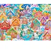 Alipson Puzzle Colorful Cookietown Night Puzzle-F-50137