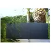 Rouleau de canisse à lattes JET7GARDEN Anthracite 1.20 m x 2.50 m