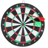Jeu de Fléchettes avec cible recto verso et 2 fléchettes