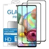 Compatible Samsung Galaxy A71 et A71 5G- 2 Films protection écran vitr...