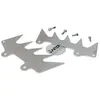 JARDIAFFAIRES Jeu de griffes pour tronçonneuse compatible Stihl remplace 1122 664 0503, 1122 664 0508