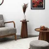 HOME DECO FACTORY Table d'Appoint Design "Will" 55cm Marron