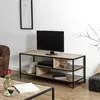 Meuble tv en bois et métal Edison