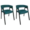 FAUTEUIL DESIGN ATOME BLEU