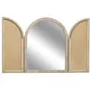Miroir à volets en mdf et canage Bali