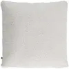 Coussin Déco "bouclée" 40x40cm Crème - Paris Prix Beige