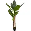 Plante Artificielle Xxl "bananier" 160cm Vert - Paris Prix