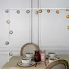Guirlande Lumineuse 8 Led Boule Rotin 156cm Naturel - Paris Prix