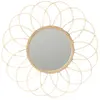 Miroir Rotin Rosace 56cm Deco Deco Murale Miroir