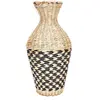 HOME DECO FACTORY Jarre en jonc tressé 42x21cm