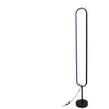 Lampe led ovale sur pied 120 cm