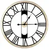 Horloge silencieuse en bois et métal 70 cm Jack