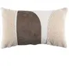 HOME DECO FACTORY Coussin Déco Bouclette "Natural" 30x50cm Beige