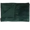 BESA Plaid Flanelle Embosse Vert Sapin 150x200cm M12