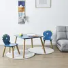 Table et 2 chaises Dino Bleu Home Deco Kids