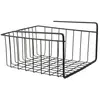 IDEBOX Panier suspendu en métal filaire noir 26 x 26 x 14 cm