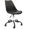 Chaise À Roulettes - Noir