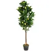 Citronnier artificiel en pot 120 cm