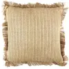 COUSSIN RAPHIA NATUREL DEHOUSSABLE 40X40CM