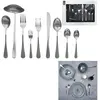 HOME DECO FACTORY Ménagère 39 Pièces En Inox Brossé