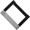 Vitre exterieur de porte acier pour four AEG