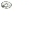 Filtre tamis rond pour Lave-vaisselle Arthur Martin Electrolux Faure 50273408000