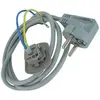 Cordon d'alimentation secteur - Lave-linge - Candy, Hoover, Zerowatt (...