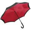 Parapluie standard FP7715 - noir et rouge