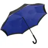 Parapluie standard FP7715 - noir et bleu euro