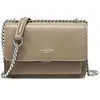 David Jones - Petit Sac Bandoulière Femme - Mini Besace Cuir PU Rigide...