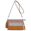 CRAZYCHIC - Sac Bandoulière Paillette Cuir Multicolore Femme - Pochett...