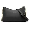 David Jones - Sac Bandoulière 3 Compartiments Cuir PU Femme - Noir